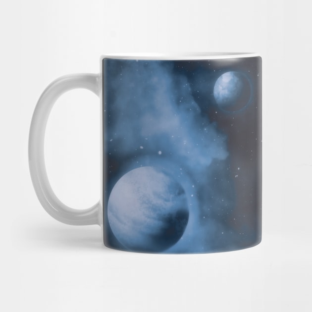 Space Galaxy Universe Gift For Outer Space Fan Gift For Men, Women & Kids by Art Like Wow Designs